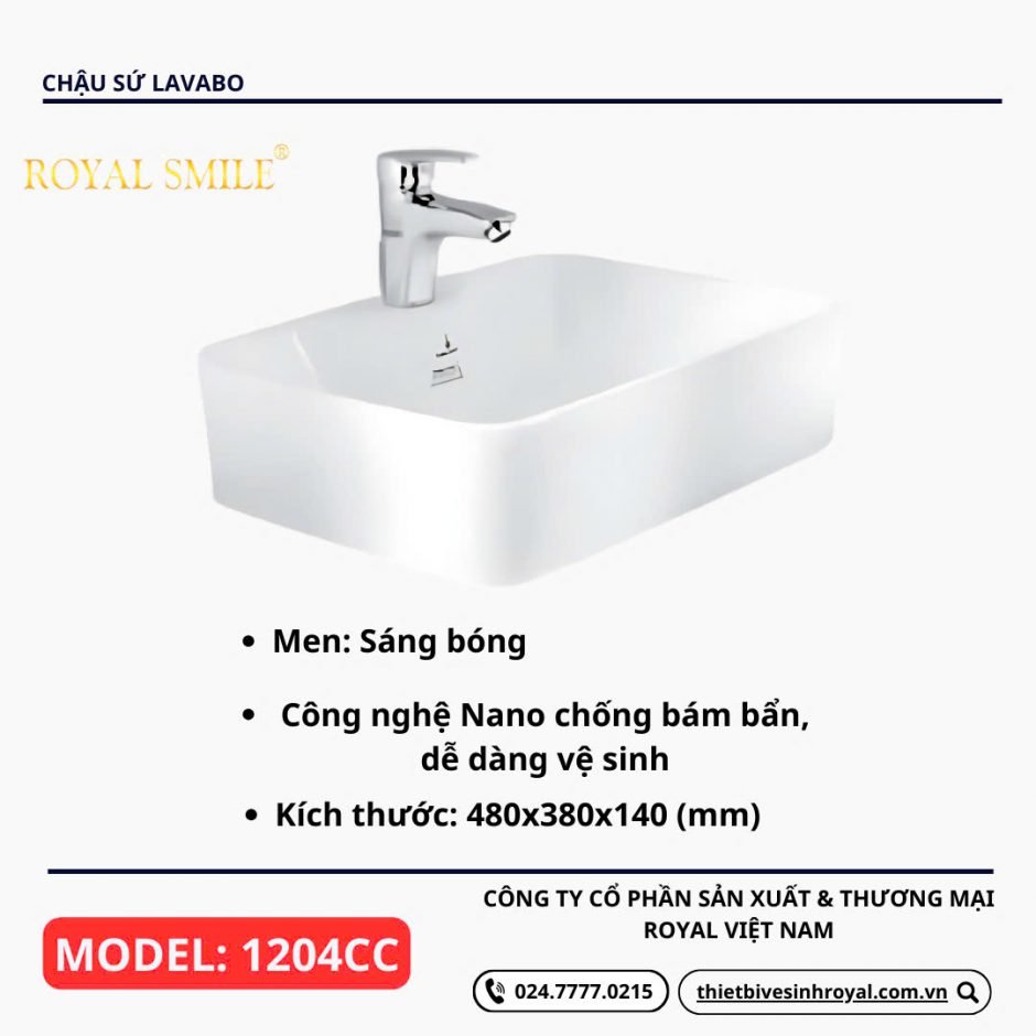 Chậu Sứ Lavabo